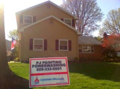 Painting Siding, Trim and Shutters